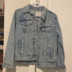 Old Navy Distressed Denim Jacket